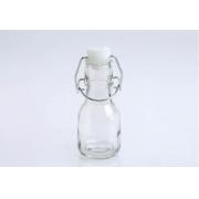 #8267, 2.5oz/70ml Glass Bottle with Plastic Lid 36PCS/CS