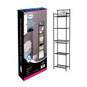 #3852, 5-Tier Black Towel Tower -4PCS/CS