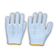 #G116 10 Pairs Natural White Cotton Gloves - 10 Bags/Strip