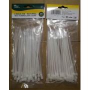 #CT105, 50-Pack 6 in. Cable Tie in Natural - 25 PCS/CS