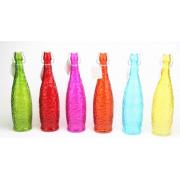 #8295-C,1Liter/34 Oz Colored Glass Water/Milk Bottle-12PCS/CS