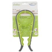 #2620, U Shape PP+TPR Plastic Opener with 4 Holes-12PCS/CS