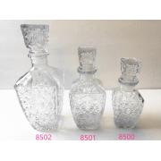 S Size Clear Glass Wine/Liquor Decanter