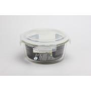1750ml/59oz Round glass food container