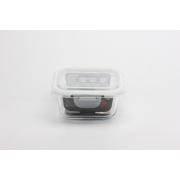 520ml/52.8OZ Square glass food container