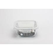 800ml/27OZ Square glass food container